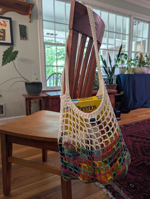 Multi-Colored Market Bag