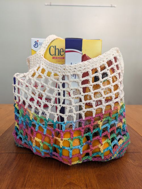 Multi-Colored Market Bag